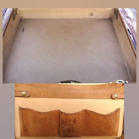 Hartmann Belting Leather Vintage Briefcase - Picture 10 of 11